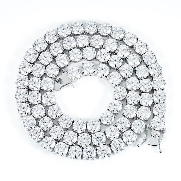 5mm VVS Moissanite Tennis Chain