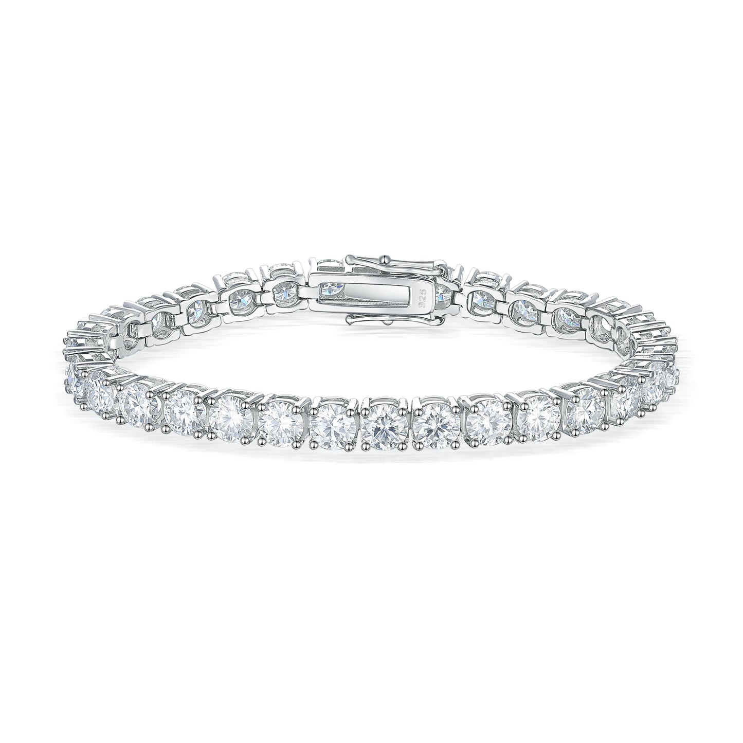 5mm VVS Moissanite Tennis Bracelet