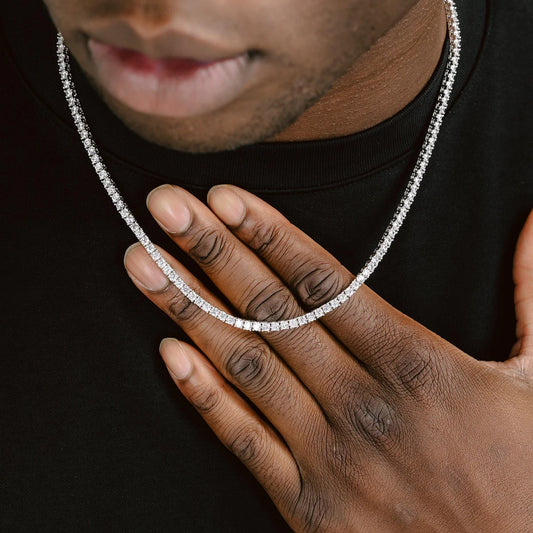 3mm VVS Moissanite Tennis Chain