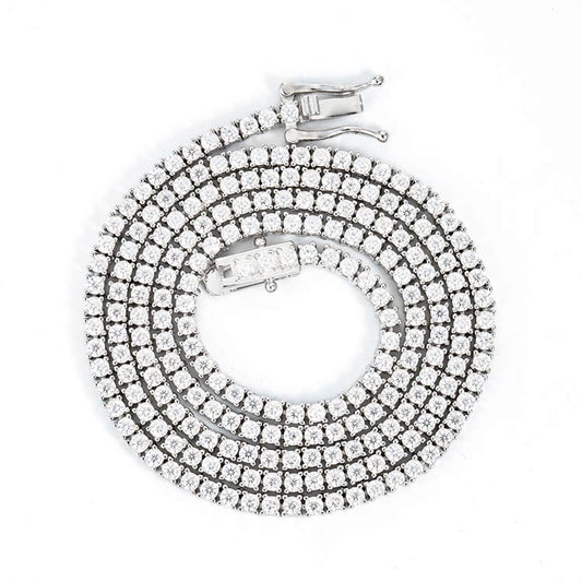 2mm VVS Moissanite Tennis Chain