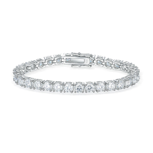 5mm VVS Moissanite Tennis Bracelet