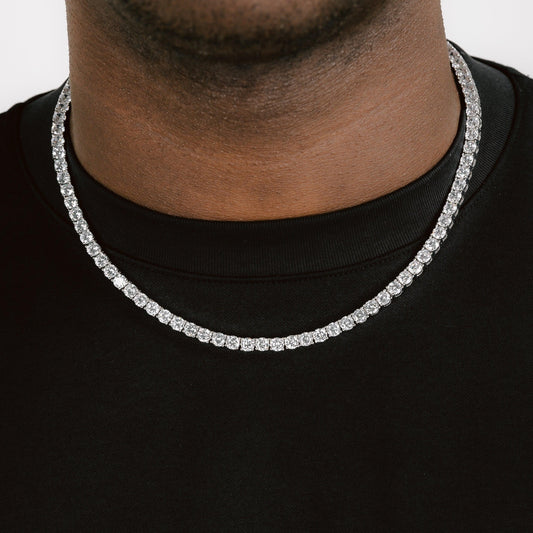 5mm VVS Moissanite Tennis Chain