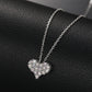 VVS Moissanite Heart Pendant