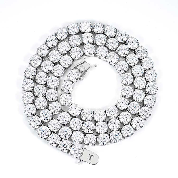 6mm VVS Moissanite Tennis Chain